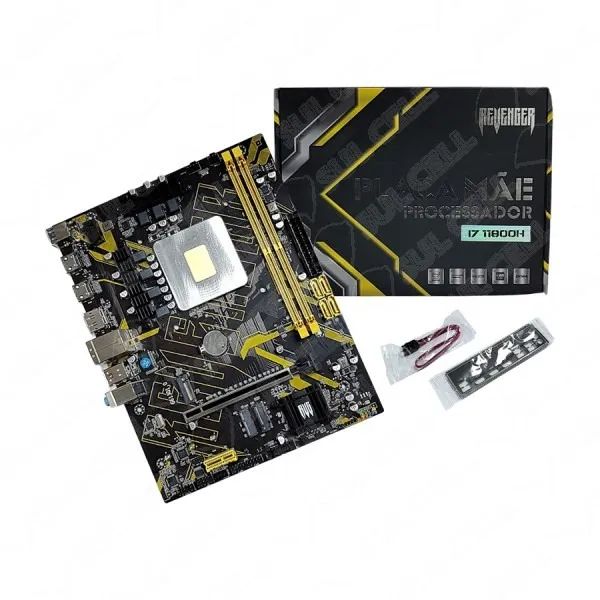 Placa Mãe C/ Processador Integrado I7 11800h Ddr4 Até 64gb - Foto 3
