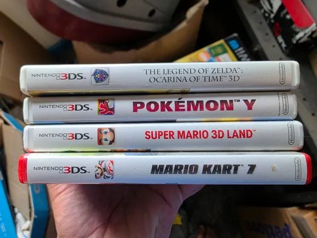 Pacote de 4 jogos 3ds Nintendo