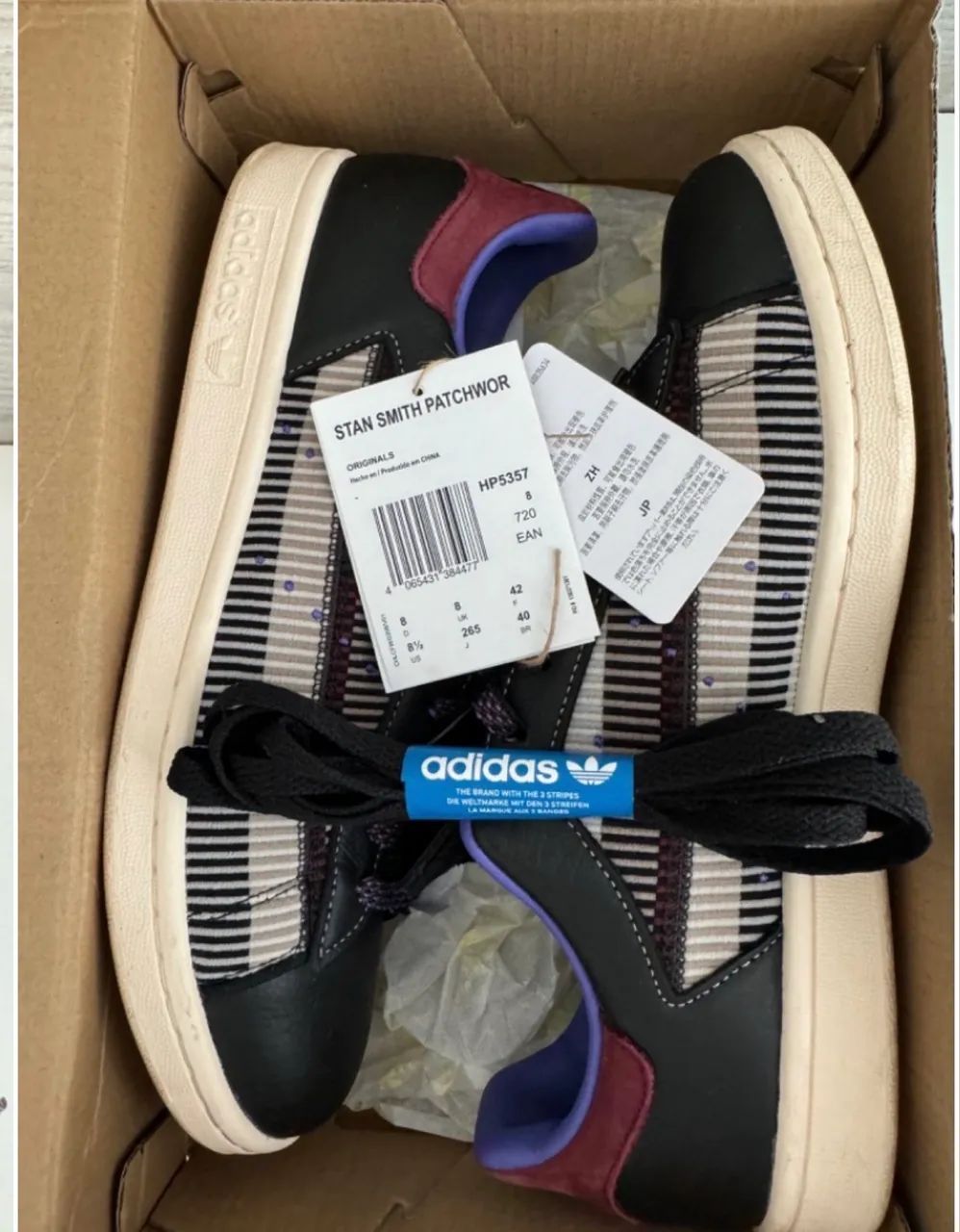 Tênis adidas Stan Smith Patchwork - tam 40 - Foto 4