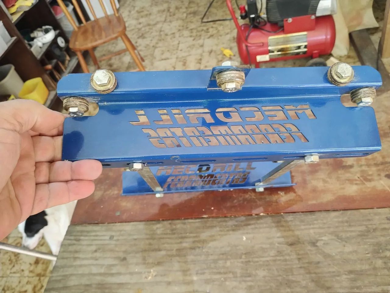 Suporte para Furadeira, Esmerilhadeira e Serra Circular ( posso vender separadamente) - Foto 3