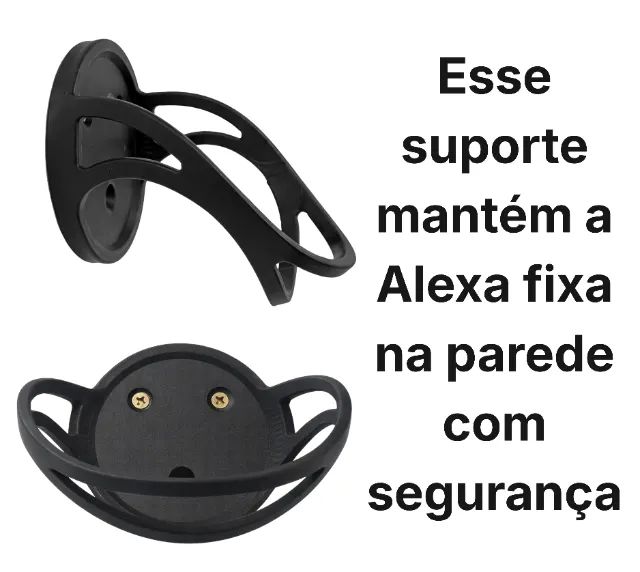 Suporte De Parede Para Alexa Echo Dot 4° E 5° Geração - Foto 3