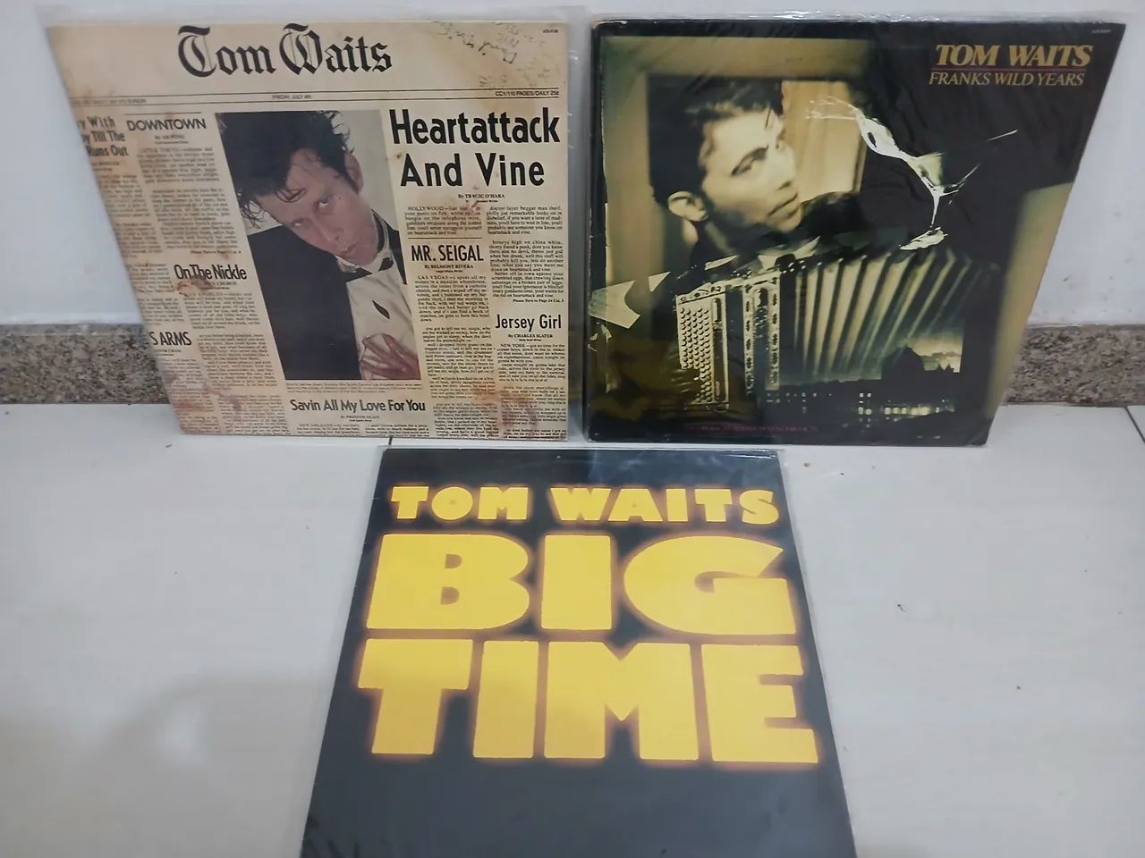 Disco Vinil Tom Waits - coleção 