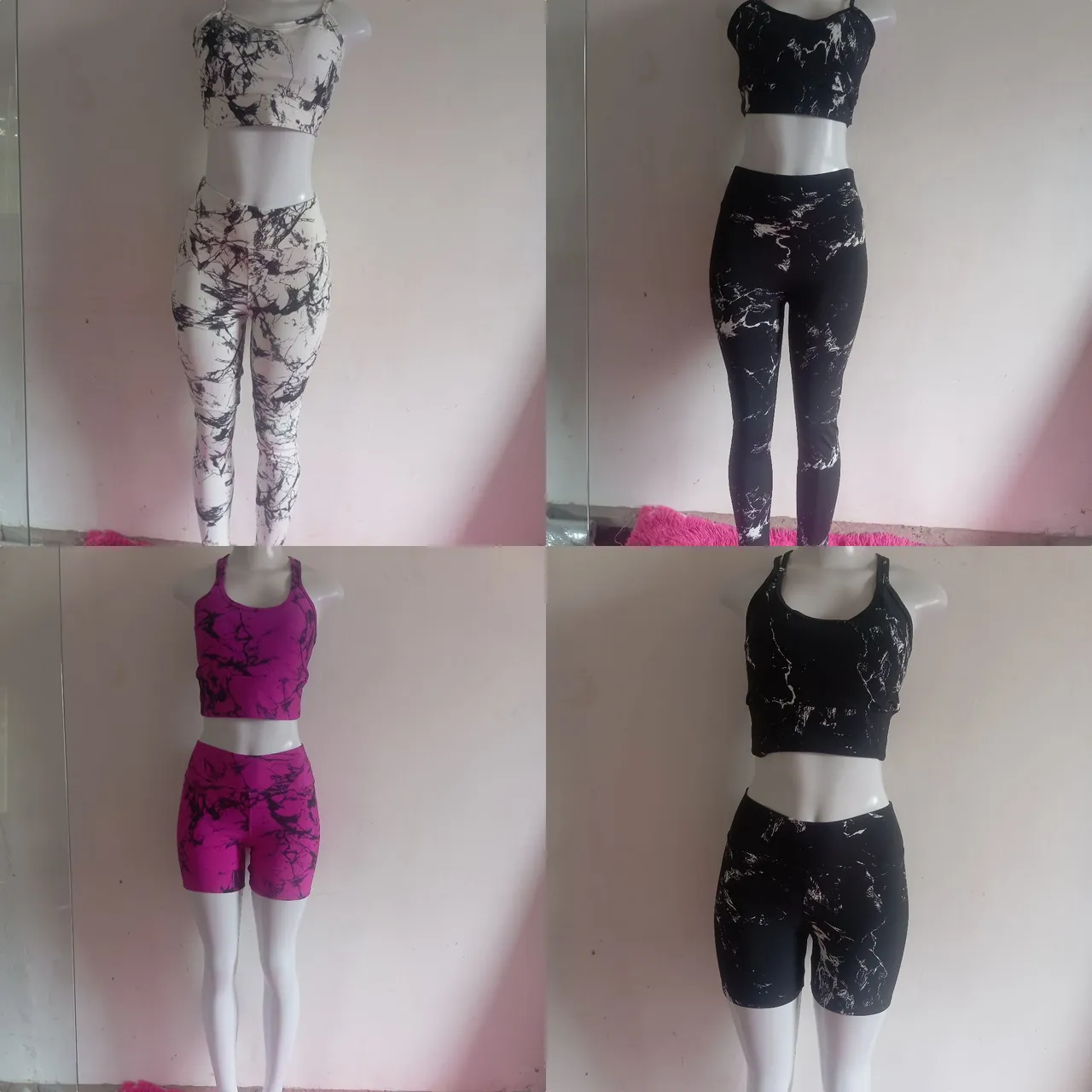Conjunto Fitness Estampado - Diversas Cores