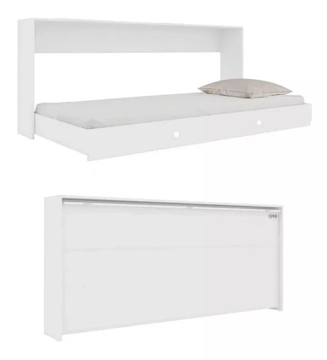 Cama Solteiro Dobrável - COM COLCHÃO  - Foto 4