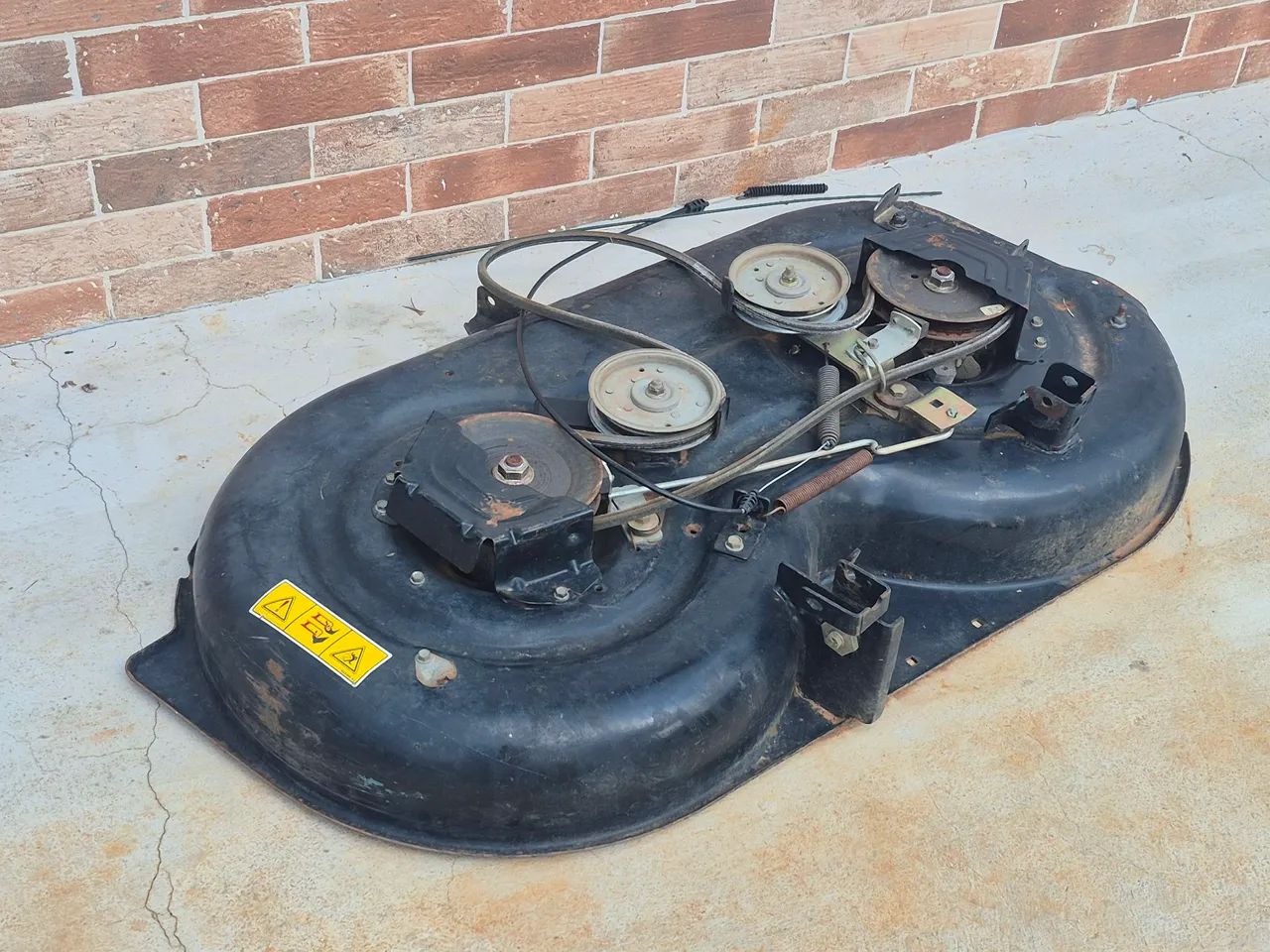 Deck Sistema Corte Trator Toyama MTD + Recolhedor - Foto 2