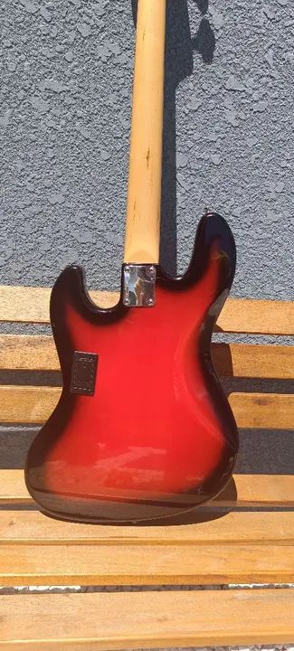 Baixo jazz bass artwood custom (luthier)  4 cordas   - Foto 5