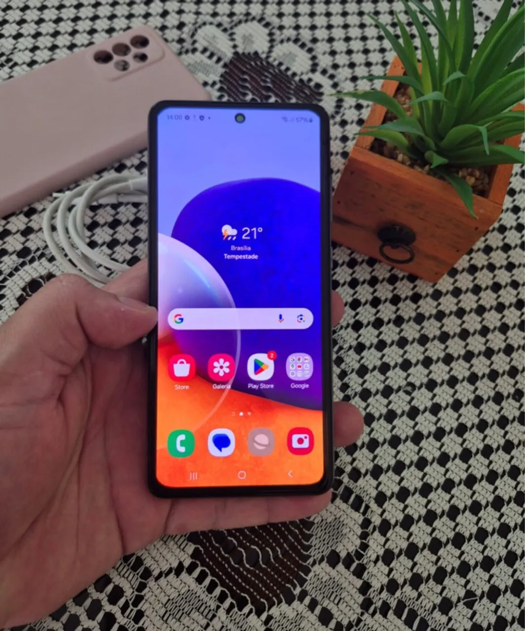 A72 Samsung aparelho impecável 500 vender logo