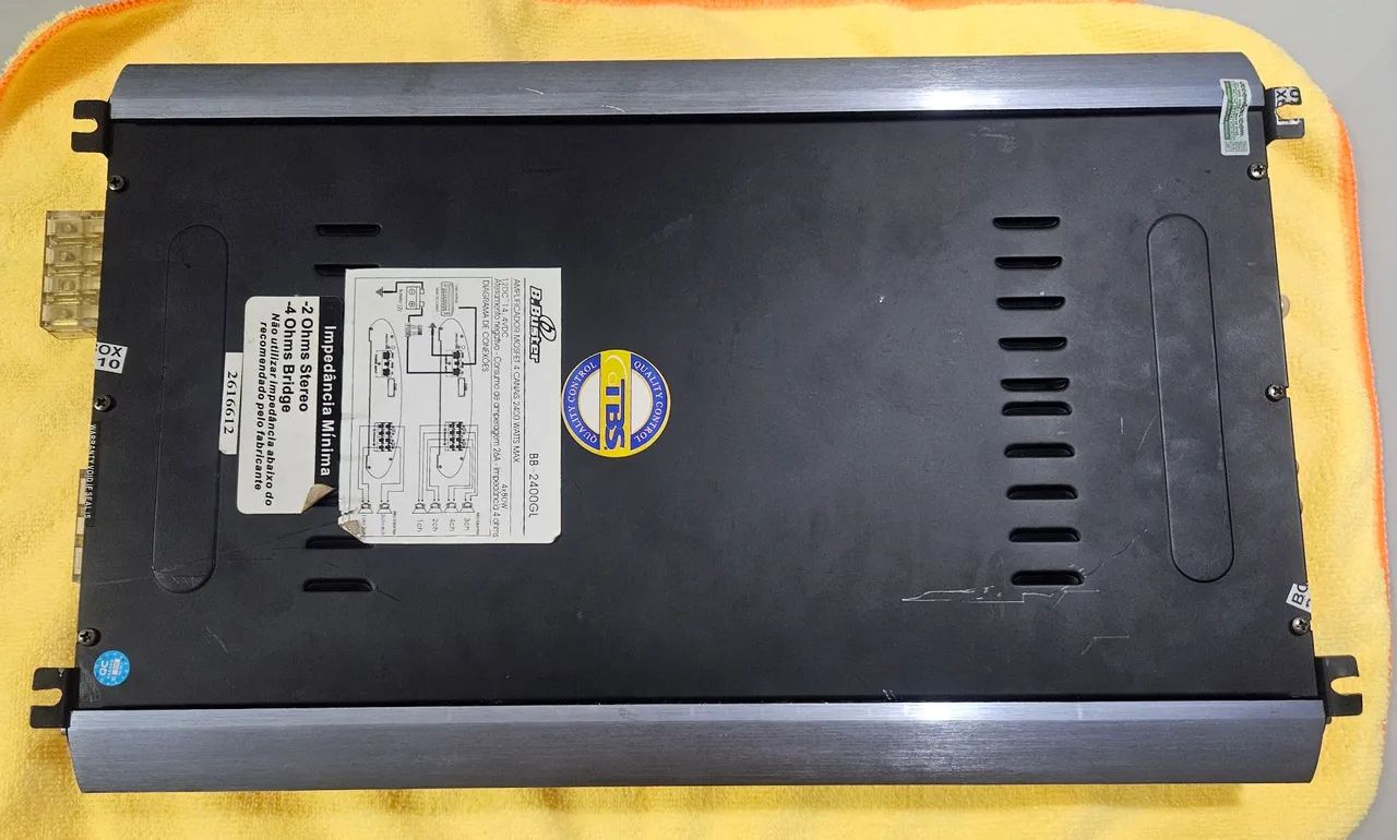 Amplificador Módulo B.Buster BB-2400GL 2400 Watts - Foto 4