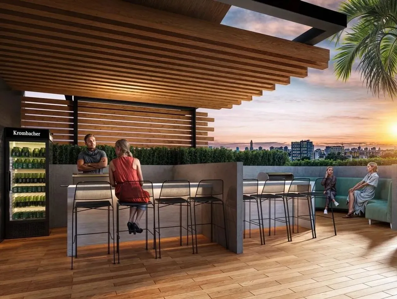Apartamentos com 2 a 4 quartos, Gardens e Coberturas duplex com vista ampla e excelente me
