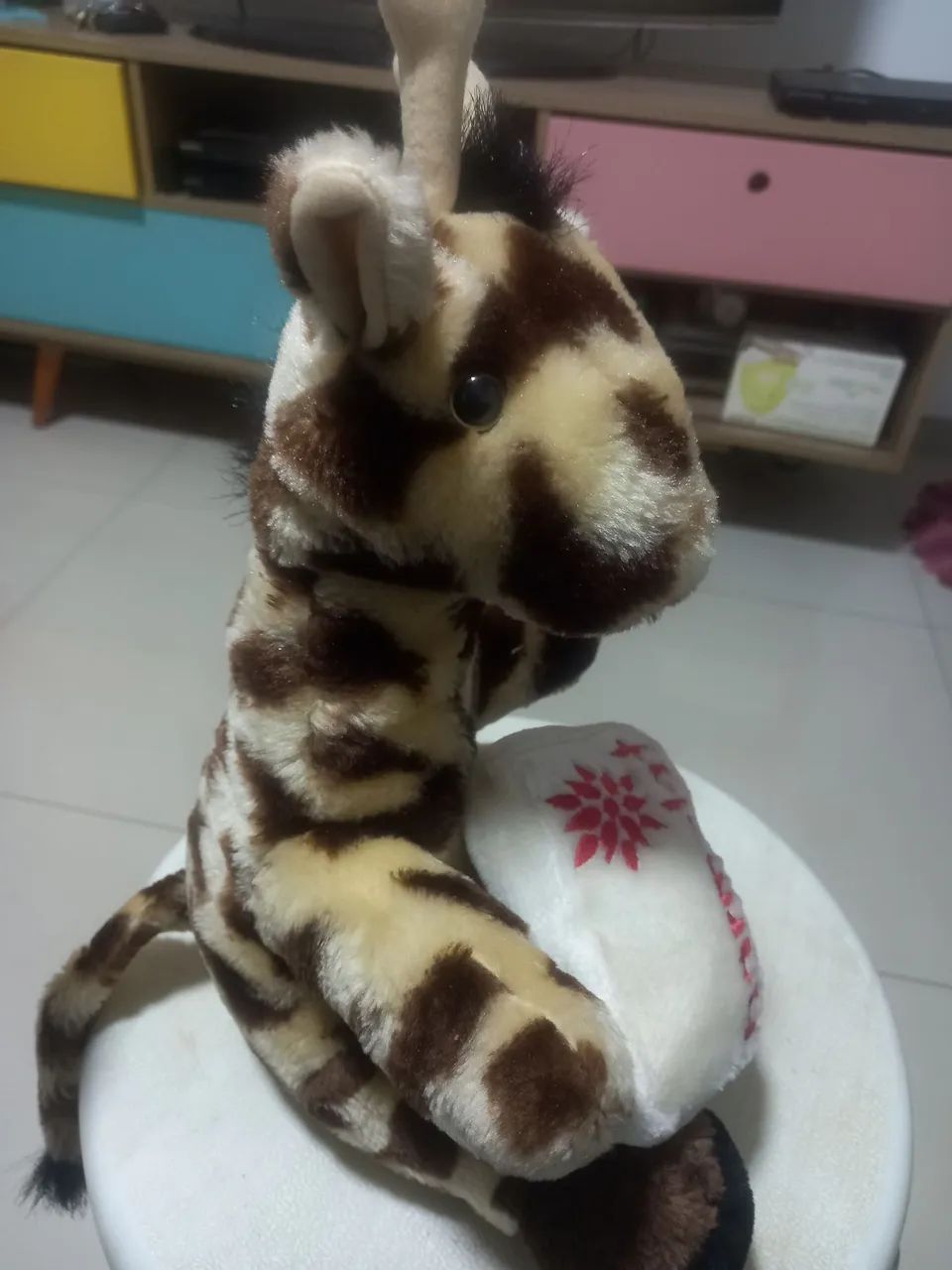 Girafa de pelúcia Parmalat - Foto 2