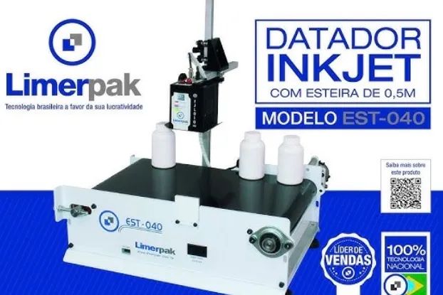 Datadora automática com esteira Limerpak