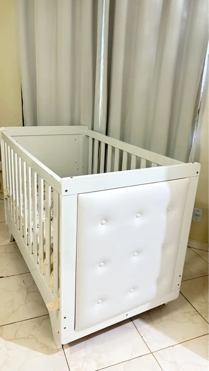 Berço + colchão + kit berço 65580423976450122