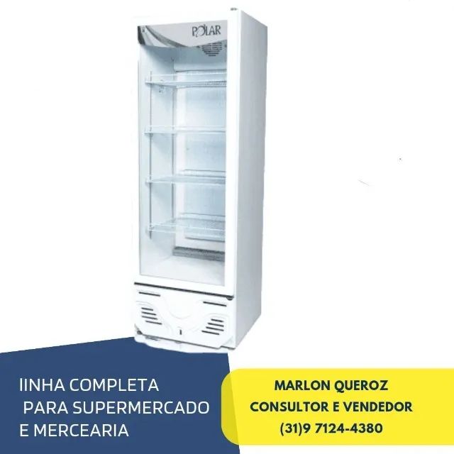 Refrigerador Expositor Polar branco 405 Litros