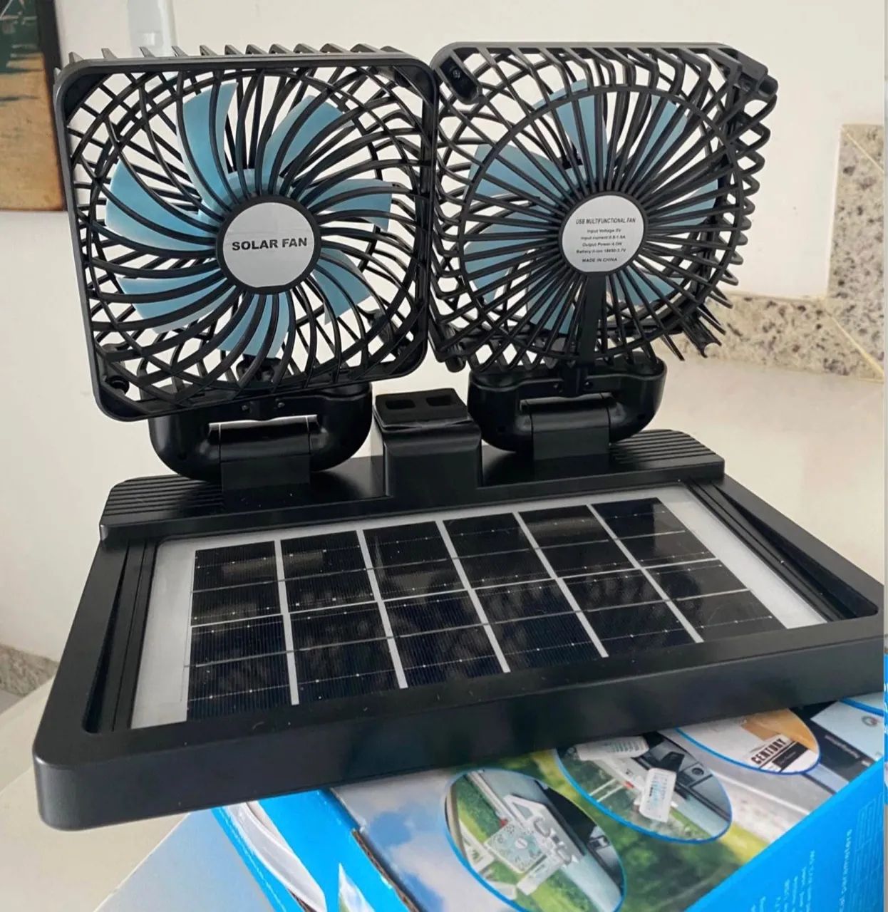 Ventilador com placa solar  - Foto 2