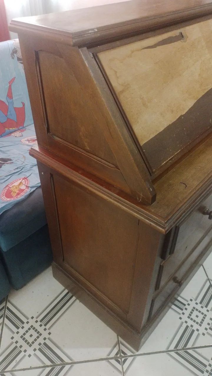 ESCRIVANINHA MADEIRA MACIÇA  - Foto 3
