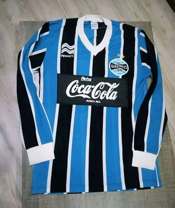 GRÊMIO/RARÍSSIMA MANGA LONGA DE JOGO ÚNICO/ANO 1987