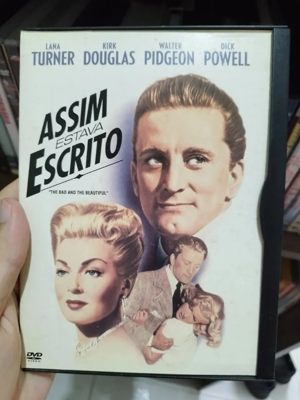 DVD Assim Estava Escrito (The Bad and the Beautiful) Edição Warner