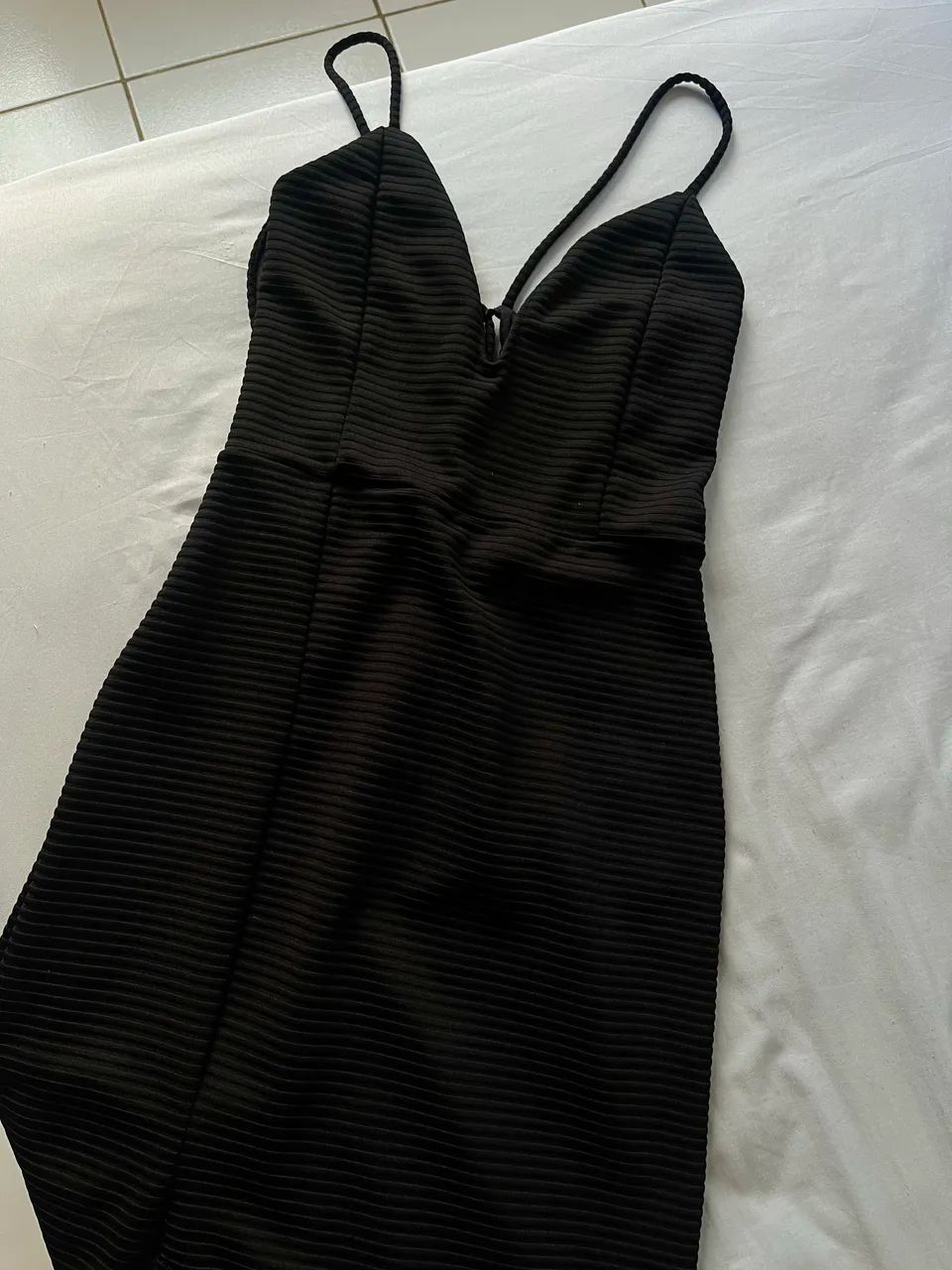 Vestido Preto Midi 