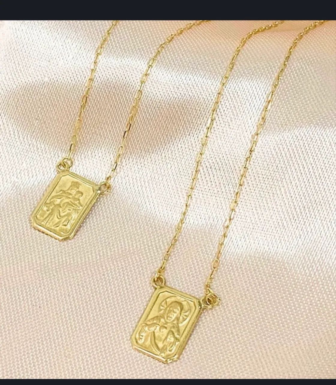 Escapulário ouro - Foto 2