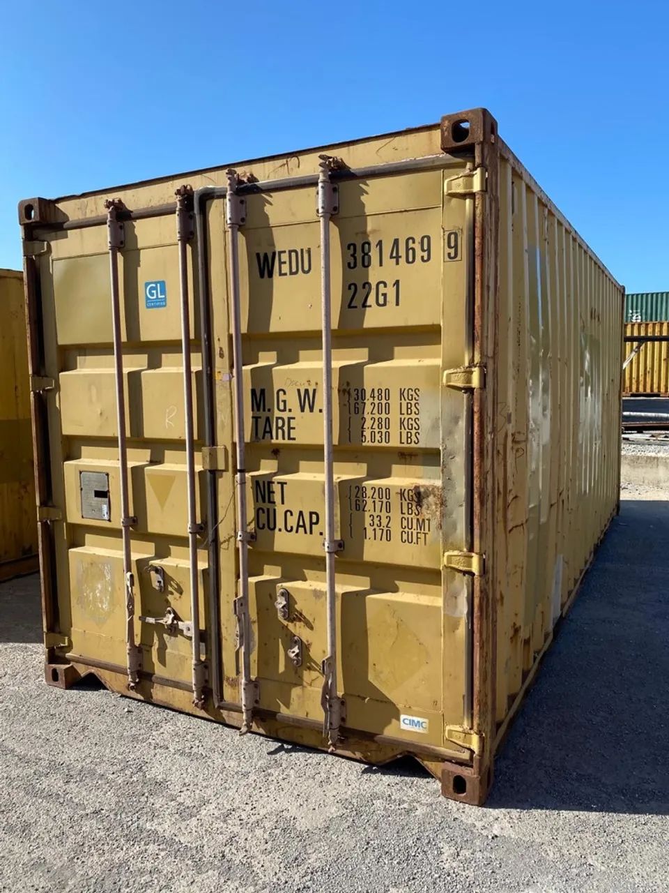 Containers de 20 pés usados e seminovos!! - Foto 3