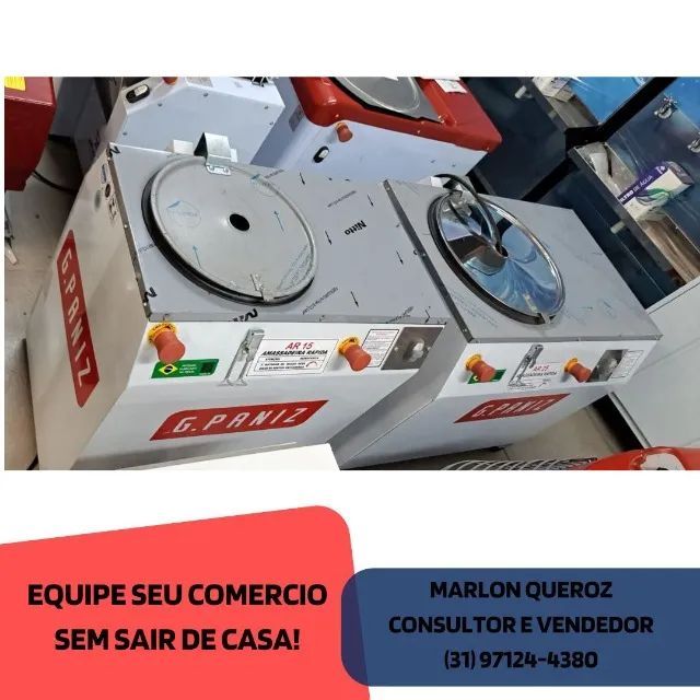 Amassadeira Rápida 15KG G-Paniz Nova 220v