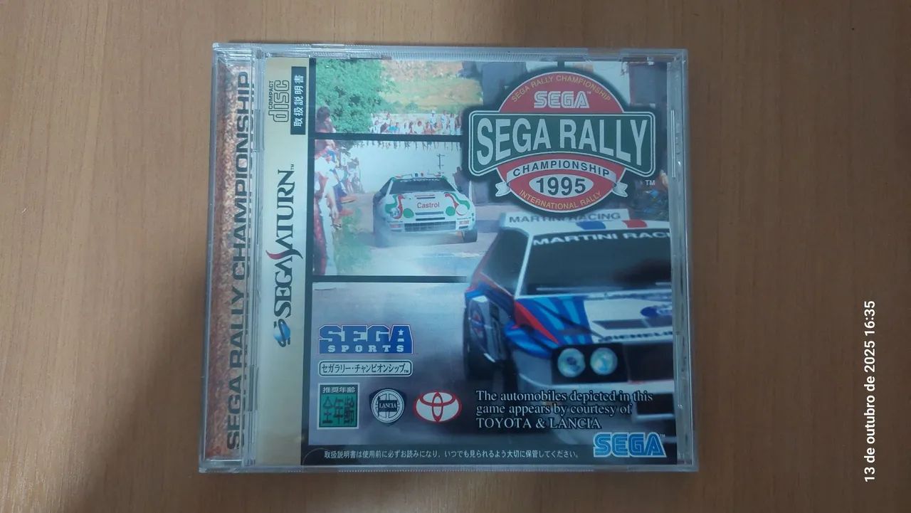 Sega Rally original Sega Saturn 