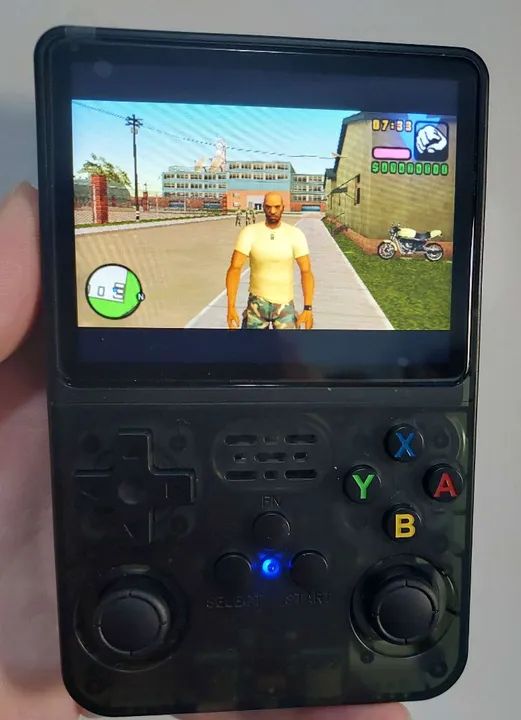 Vídeo Game Portátil R36s - 15000 Jogos (64gb) - Foto 5