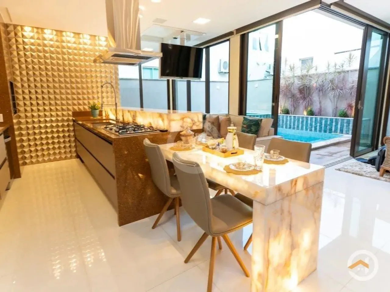 Casa em condomínio com 4 quartos Goiânia Go