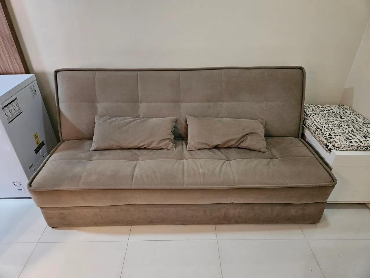 Sofá cama dobrável