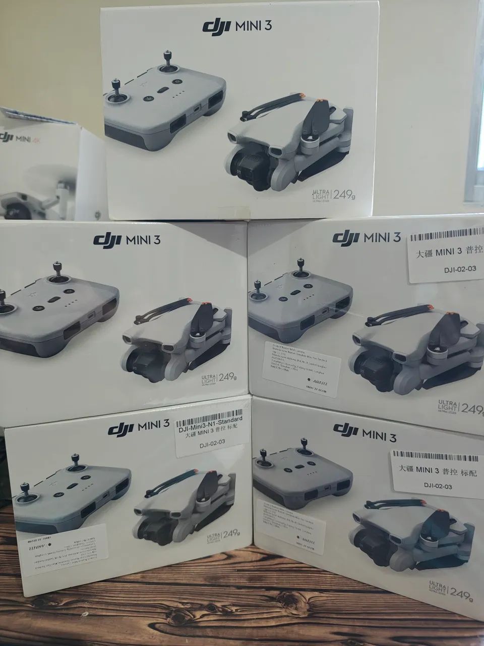 Drone DJI MINI 3 standart NOVO e LACRADO para voar mais alto com tecnologia com invoice 
