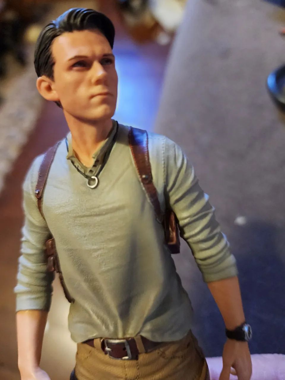 Estátua Iron Studios 1/10 Nathan Drake Uncharted  - Foto 4