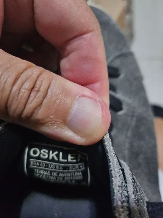 Tênis Osklen Casual Cinza - Foto 3