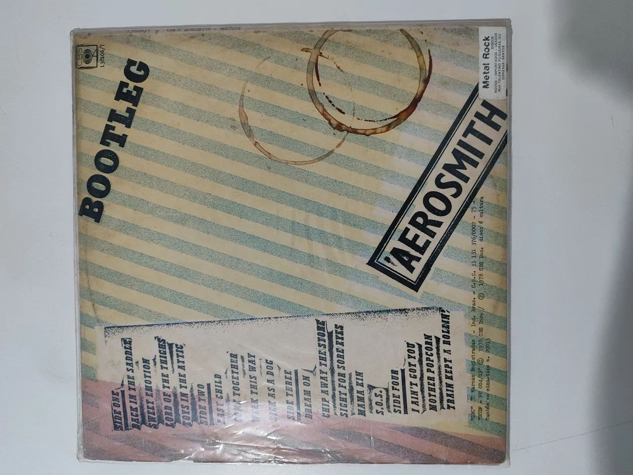 Lp Aerosmith live bootleg - Foto 2
