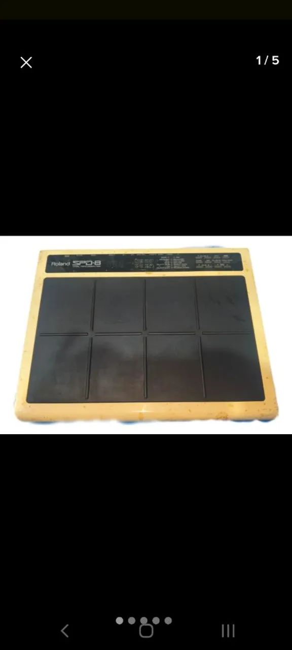 Roland spd8 pad de percussão 