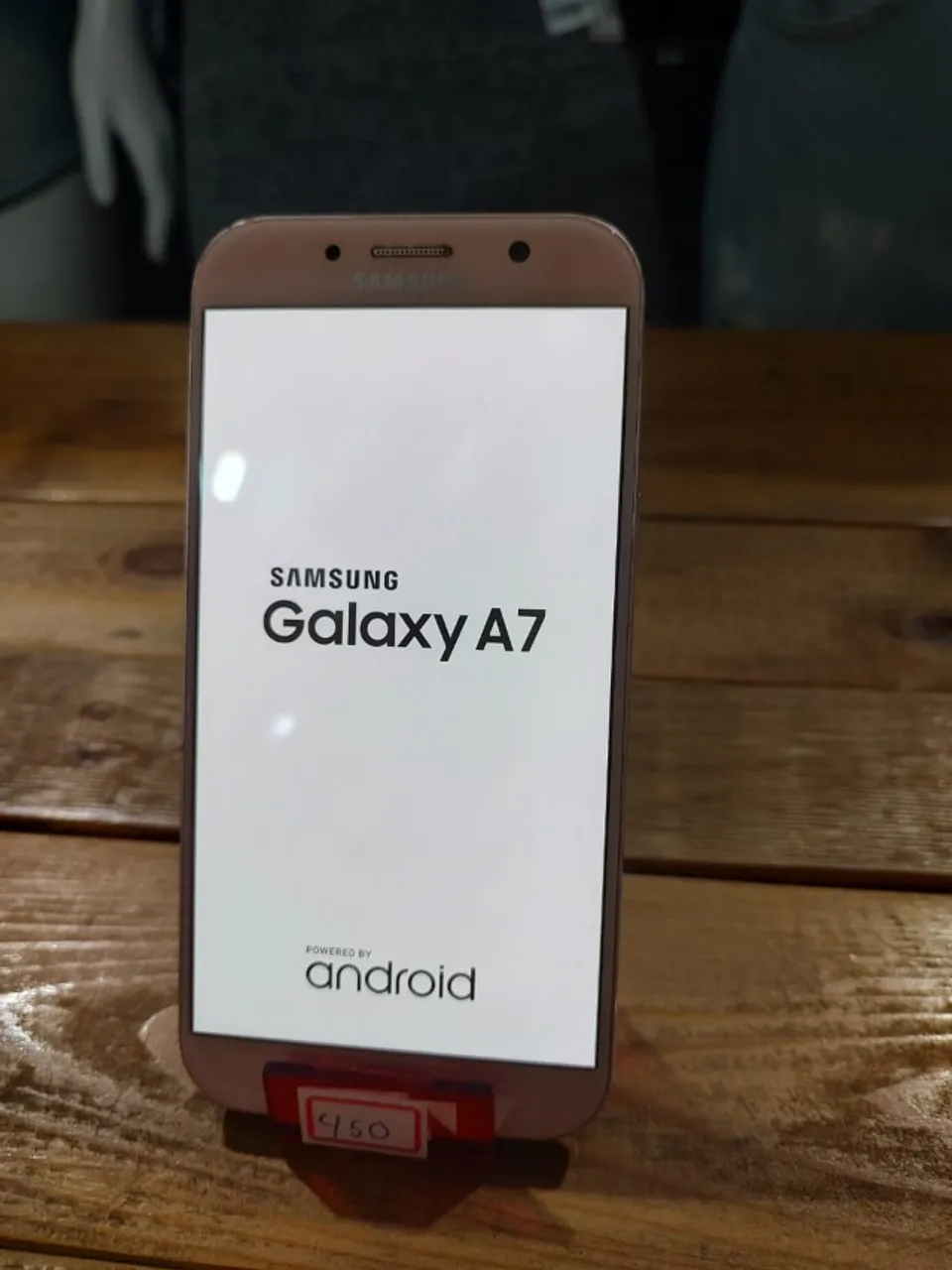 Samsung Galaxy A7 (2017) Dual SIM 64 GB peach cloud 3 GB RAM - Bom (Recondicionado) 450,00