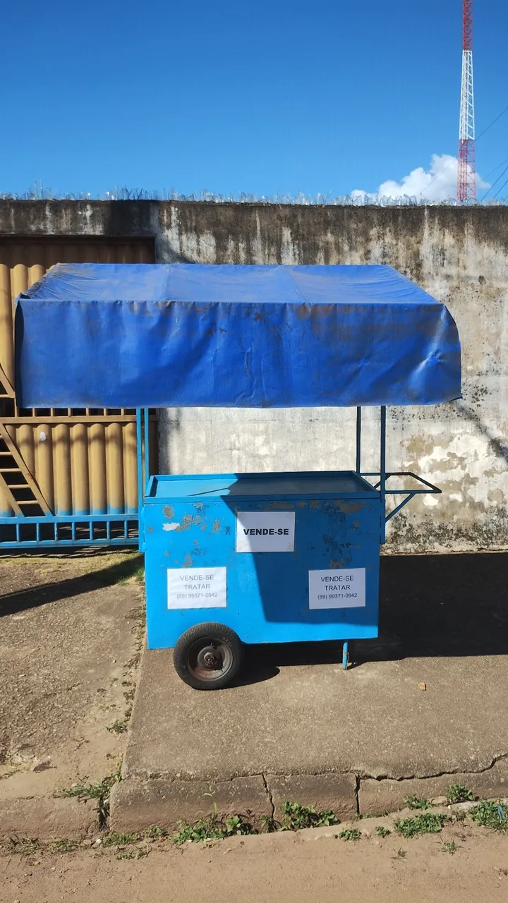 Carrinho de Lanches Usado - Venda
