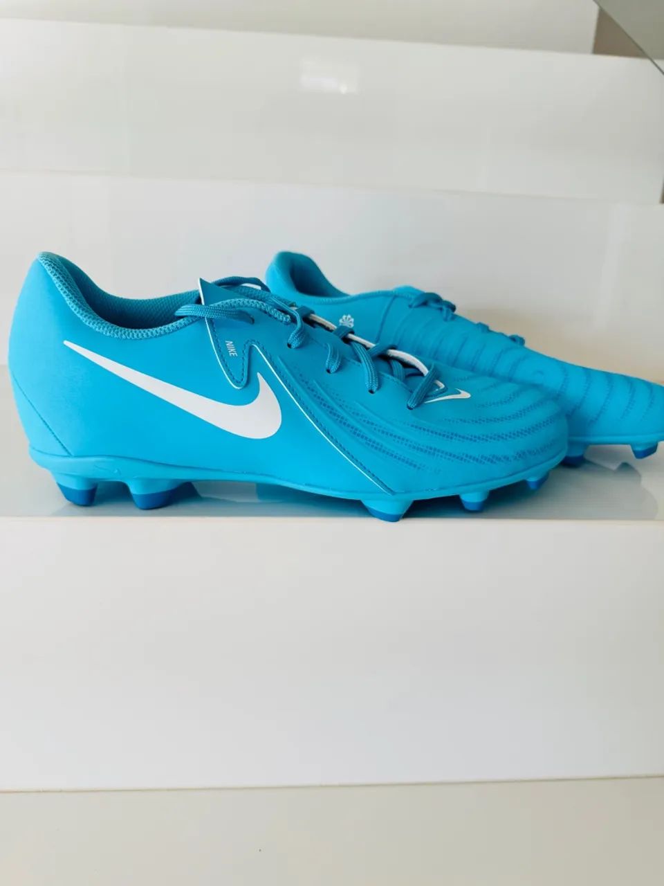 Chuteira Nike Azul - Phantom GX - Foto 4