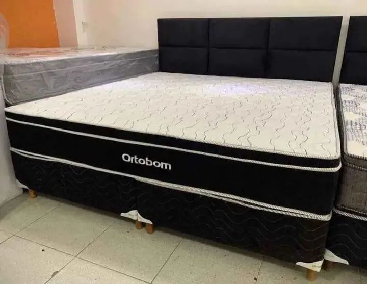 CAMA BOX SUPER KING ELEGANT ORTOBOM 