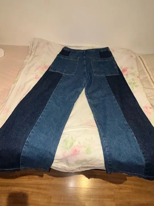Calça Jeans Flare Azul - Tamanho 42 - Foto 2