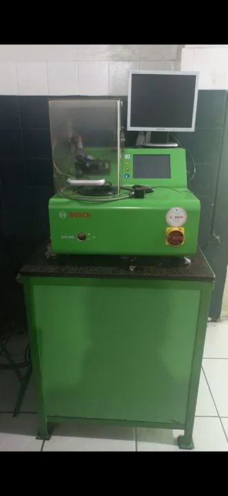 Oficina de bombas injetoras e bicos common rail com bancada boch 615 eps 200 - Foto 6