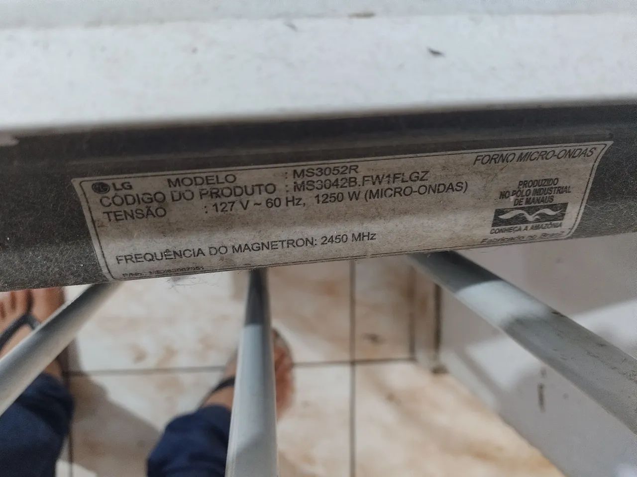Microondas LG quebrado - Foto 4