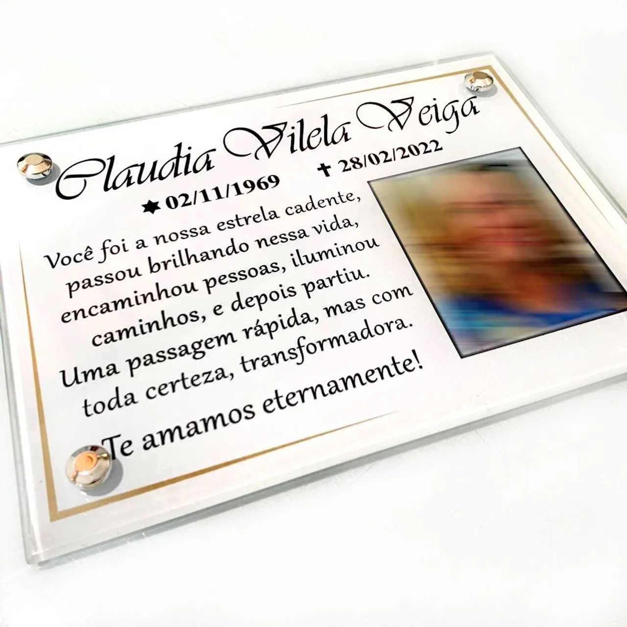 Placa de túmulo  - Foto 3