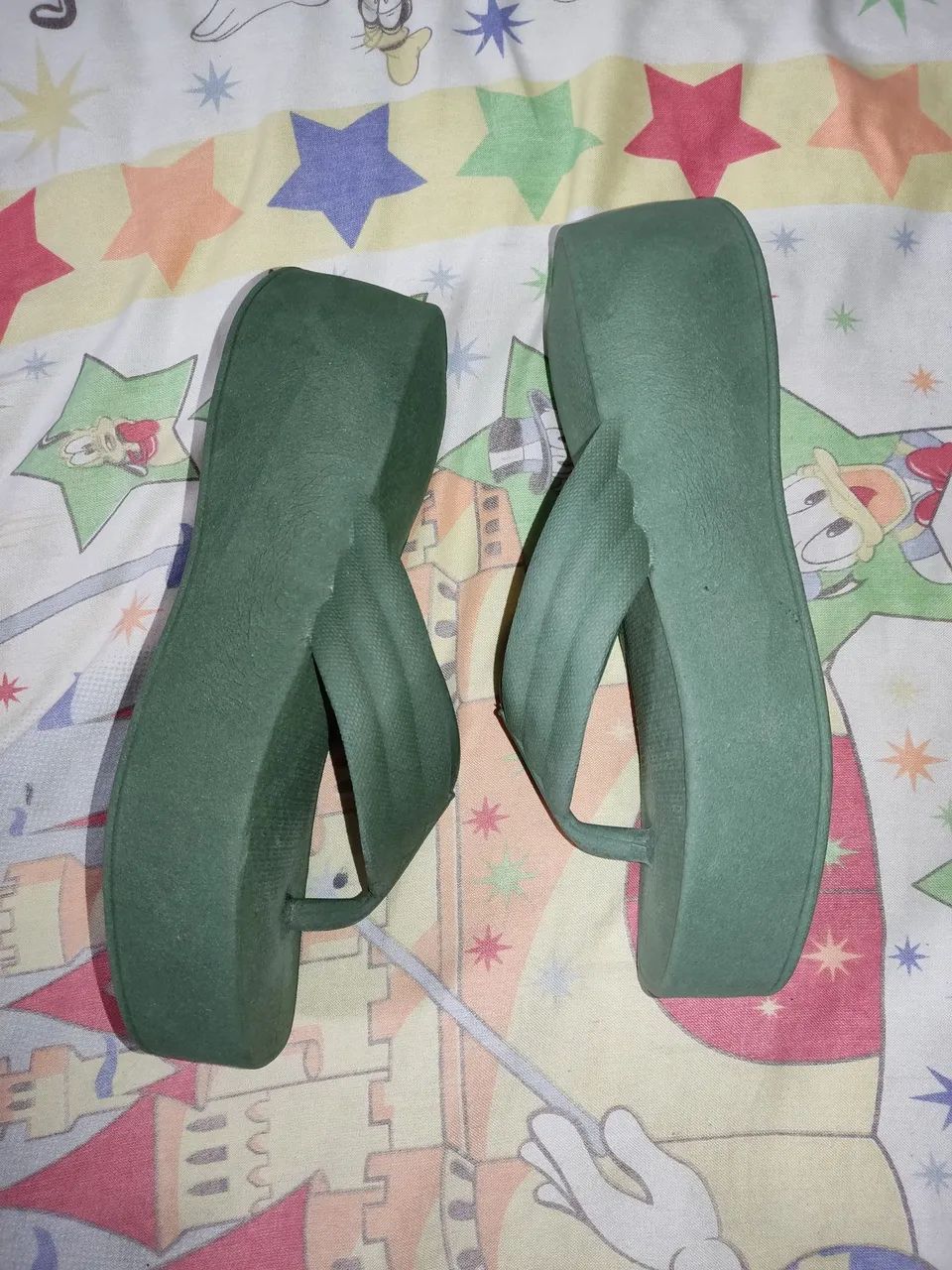Chinelo Plataforma Verde Delta  - Foto 3