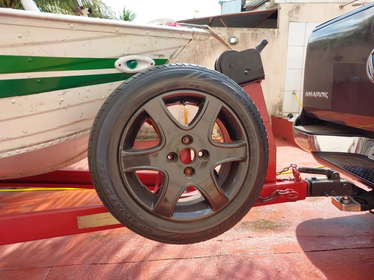 Lancha Alumínio Motor 40 Yamaha completa - Foto 15