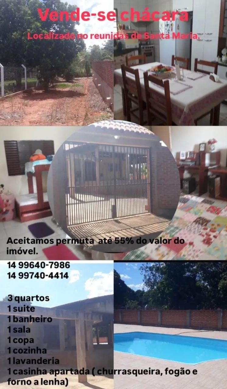 Foto - Bauru - Sítios Reunidos de Santa Maria