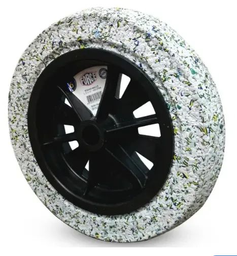 Roda pneu Maciço 125kg Force 1" Carrinho de Mão - Foto 3