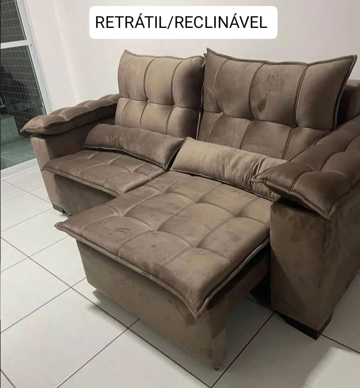 SOFÁ RECLINAVÉL / RETRÁTIL - Foto 4