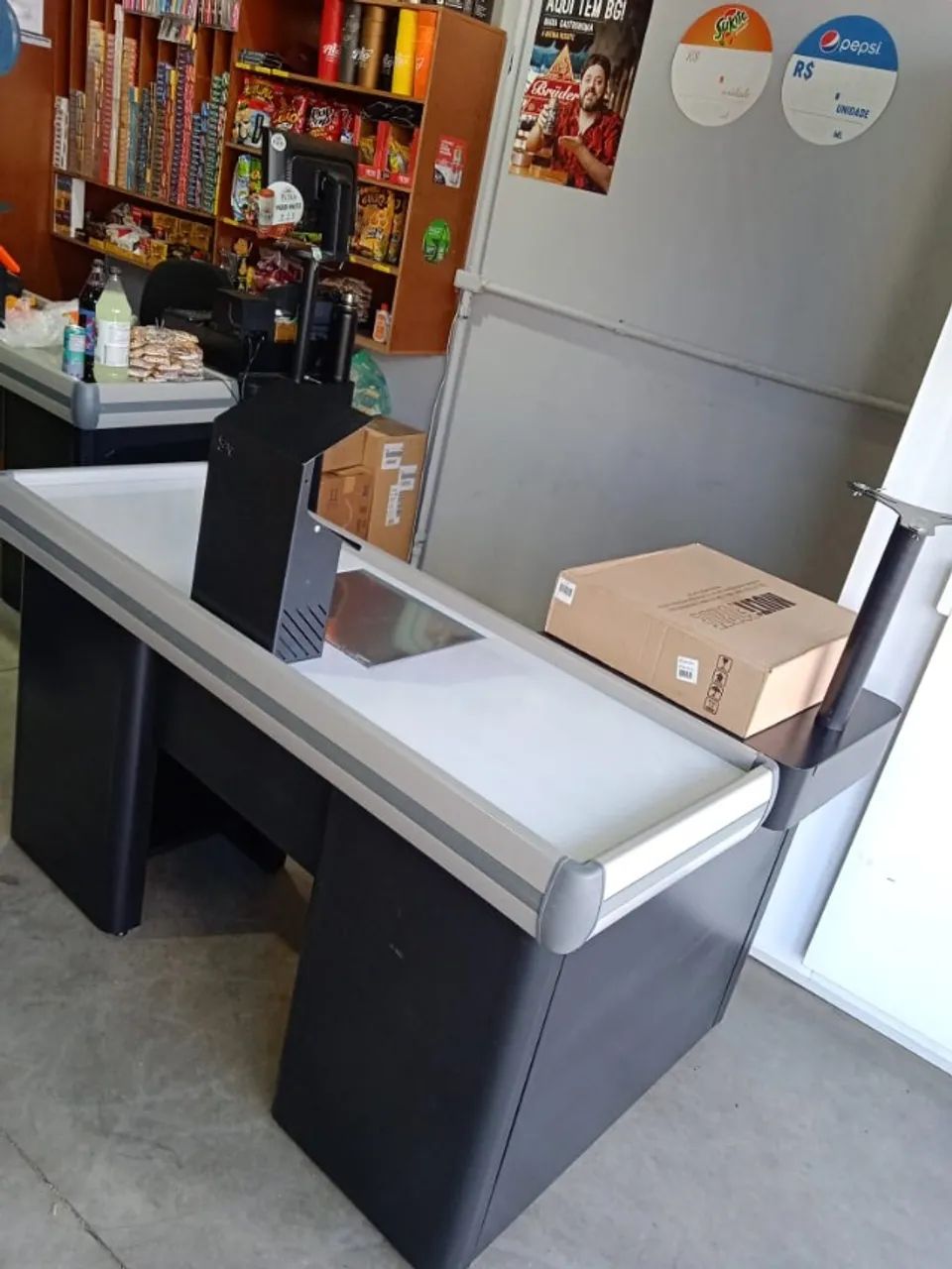 Checkout para lojas e supermercados - Balcão Caixa Reforçado - Foto 3