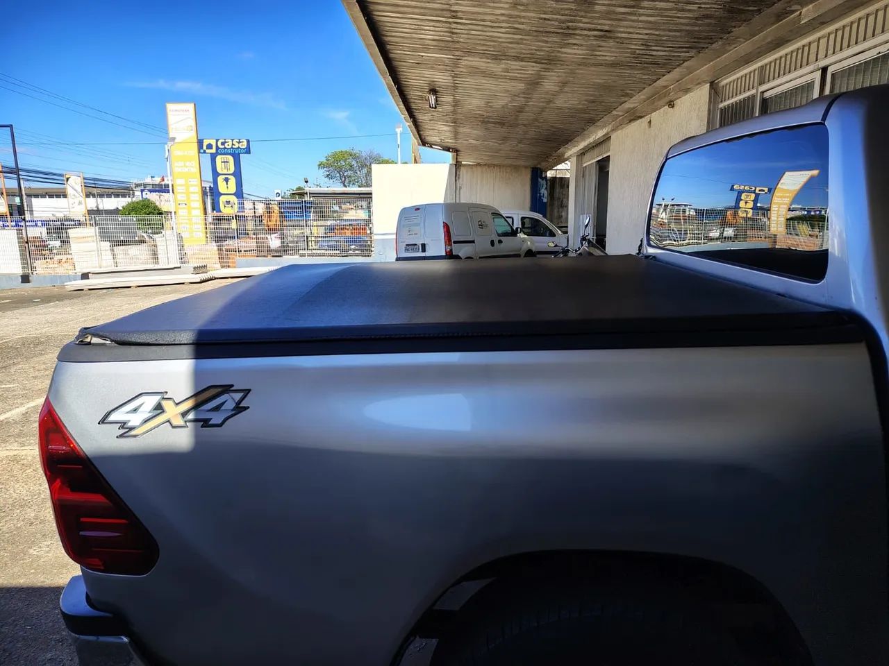 Lona para carro Hillux 