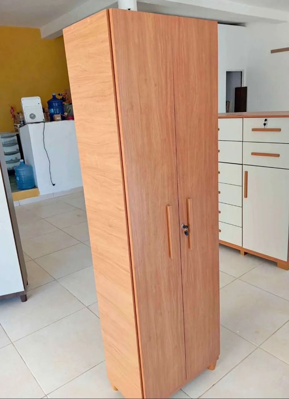 Armário multiuso com chave 5 repartições  - Foto 2